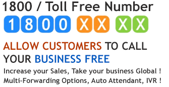 Toll free number providers