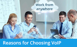 reasons for choosing voip